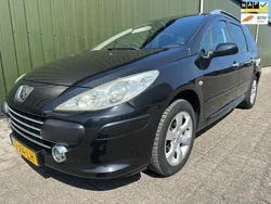 Zwart Gebruikt 2007 Peugeot 307 Stationwagen | € 3.499 (Duur)