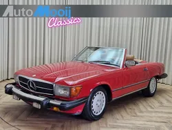 Rood Gebruikt 1986 Mercedes 560 Cabriolet | € 27.450