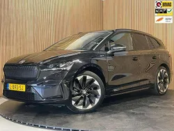 Zwart Gebruikt 2021 Skoda Enyaq iV SportLine SUV | € 25.945 (Eerlijke prijs)