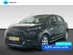 Zwart Gebruikt 2021 Citroën C3 Live Hatchback | € 12.940 (Goede deal)