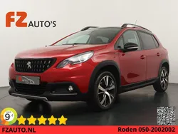 Rood Gebruikt 2017 Peugeot 2008 GT-line SUV | € 8.445 (Goede deal)