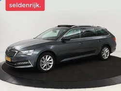 Grijs, metallic lak Gebruikt 2021 Skoda Superb Business Line Stationwagen | € 19.900 (Super prijs)
