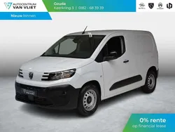 Wit (p0pr) Nieuw 2025 Peugeot E-Partner Comfort MPV | € 29.238