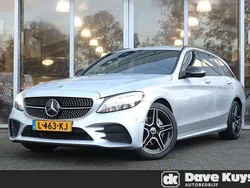 Grijs Gebruikt 2021 Mercedes C180 AMG Stationwagen | € 29.950 (Super prijs)