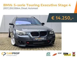 Grijs Gebruikt 2007 BMW 530 Executive Stationwagen | € 14.250