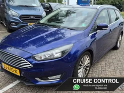 Blauw Gebruikt 2016 Ford Focus Titanium Stationwagen | € 9.495 (Eerlijke prijs)