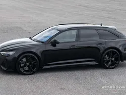 Zwart, metallic lak Gebruikt 2023 Audi RS6 S-Line Stationwagen | € 165.950