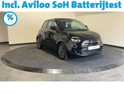 Zwart Gebruikt 2021 Fiat 500e Icon Cabriolet | € 15.900 (Super prijs)