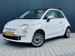 Wit Gebruikt 2015 Fiat 500C Lounge Cabriolet | € 8.999 (Eerlijke prijs)