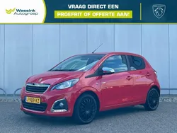 Rood Gebruikt 2020 Peugeot 108 Style Hatchback | € 9.940 (Eerlijke prijs)