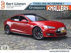 Rood (metallic) Gebruikt 2015 Tesla Model S Performance Hatchback | € 22.985 (Goede deal)