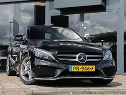 Zwart Gebruikt 2017 Mercedes C300 Prestige Sedan | € 17.440