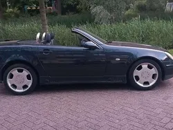 Zwart Gebruikt 2001 Mercedes 200 Cabriolet | € 1.499
