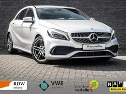 Grijs, metallic lak Gebruikt 2017 Mercedes A160 AMG line Hatchback | € 14.950 (Eerlijke prijs)