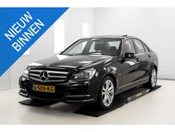 Zwart Gebruikt 2012 Mercedes C180 Avantgarde Sedan | € 10.950 (Eerlijke prijs)
