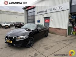 Zwart Gebruikt 2016 BMW 218 Executive Cabriolet | € 19.950 (Goede deal)