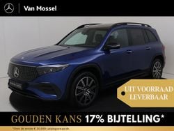 Blauw Nieuw 2024 Mercedes EQB250+ AMG line SUV | € 49.995 (Eerlijke prijs)