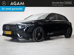 Zwart, metallic lak Gebruikt 2025 Mercedes A180 AMG line Hatchback | € 41.450 (Duur)