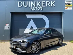 Grijs Gebruikt 2021 Mercedes C180 AMG line Sedan | € 41.950 (Iets duurder)