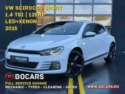 Wit Gebruikt 2015 VW Scirocco Sport Coupé | € 16.995 (Eerlijke prijs)