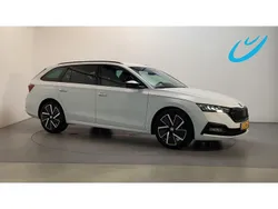 Wit Gebruikt 2021 Skoda Octavia Business Line Stationwagen | € 17.750 (Eerlijke prijs)