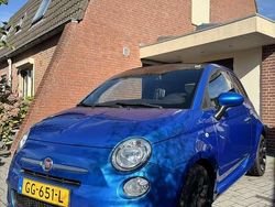 Blauw Gebruikt 2015 Fiat 500S Cabriolet | € 6.949 (Eerlijke prijs)