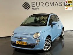Blauw Gebruikt 2011 Fiat 500C Lounge Cabriolet | € 4.250 (Eerlijke prijs)