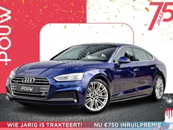 Scuba blue (blauw metallic) Gebruikt 2018 Audi A5 Sportback S-Line Hatchback | € 41.900