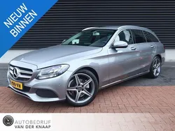 Grijs Gebruikt 2015 Mercedes C180 Ambition Stationwagen | € 18.750 (Eerlijke prijs)