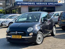 Zwart, metallic lak Gebruikt 2012 Fiat 500 Lounge Hatchback | € 6.450 (Eerlijke prijs)