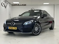 Blauw, metallic lak Gebruikt 2016 Mercedes C180 Premium Coupé | € 25.945 (Eerlijke prijs)