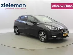 Zwart, metallic lak Gebruikt 2018 Nissan Micra N-Connecta Hatchback | € 9.345 (Eerlijke prijs)