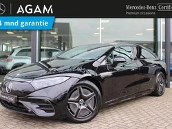 Zwart Gebruikt 2022 Mercedes EQS350 AMG line Sedan | € 54.950