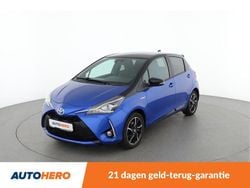 Blauw (metallic) Gebruikt 2018 Toyota Yaris Hybrid Active Hatchback | € 14.649 (Super prijs)