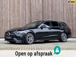 Zwart, metallic lak Gebruikt 2024 Mercedes C300e AMG line Stationwagen | € 45.900 (Super prijs)
