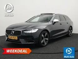 Grijs, metallic lak Gebruikt 2019 Volvo V90 R-Design Stationwagen | € 30.420 (Super prijs)