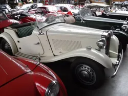 Witivory white Gebruikt 1955 MG TD Cabriolet | € 26.500