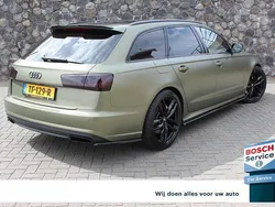 Zwart Gebruikt 2015 Audi A6 Premium Stationwagen | € 24.950 (Super prijs)