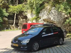 Zwart Gebruikt 2004 Honda Civic Sport Hatchback | € 2.499 (Iets duurder)