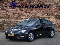 Zwart, metallic lak Gebruikt 2017 Seat Leon ST Business Stationwagen | € 10.445 (Eerlijke prijs)