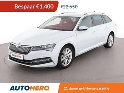 Wit Gebruikt 2021 Skoda Superb Style Stationwagen | € 20.949 (Goede deal)