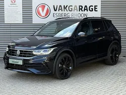 Zwart Gebruikt 2021 VW Tiguan R-line SUV | € 35.950 (Eerlijke prijs)