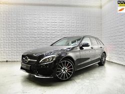 Zwart (metallic) Gebruikt 2016 Mercedes C350 AMG Stationwagen | € 17.999 (Eerlijke prijs)