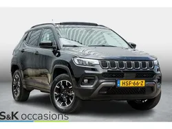 Zwart Gebruikt 2022 Jeep Compass Trailhawk SUV | € 25.950 (Eerlijke prijs)