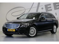 Zwart Gebruikt 2017 Mercedes C250 Prestige Stationwagen | € 18.500 (Eerlijke prijs)