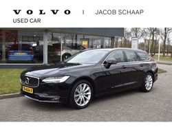 Zwart Gebruikt 2018 Volvo V90 Momentum Stationwagen | € 25.900 (Eerlijke prijs)