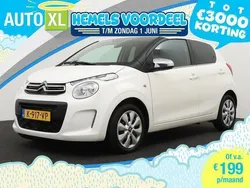 Wit Gebruikt 2021 Citroën C1 Feel Hatchback | € 9.940 (Eerlijke prijs)