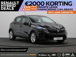 Zwart Nieuw 2025 Renault Clio V Evolution Hatchback | € 24.990 (Super prijs)