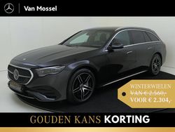 Grijs Gebruikt 2024 Mercedes E300 AMG line Stationwagen | € 59.945