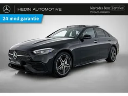 Zwart Gebruikt 2024 Mercedes C300 AMG line Sedan | € 54.900 (Eerlijke prijs)